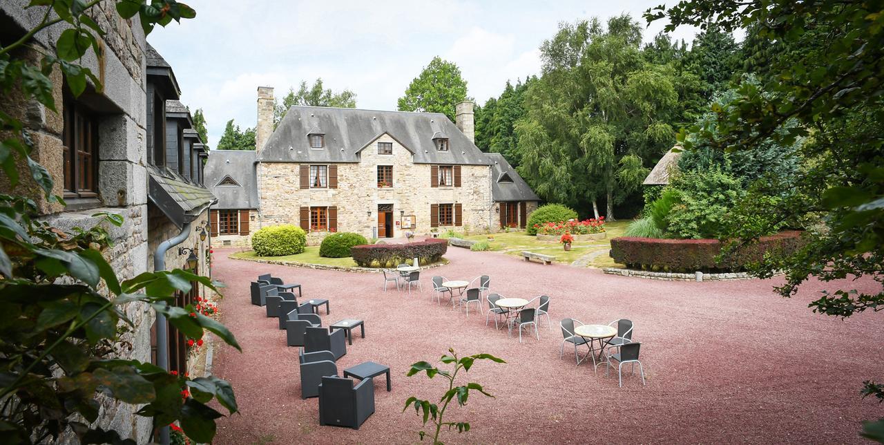 Logis Hotel Restaurant Manoir De L'Acherie Sainte-Cécile Exterior foto
